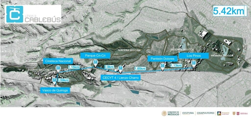 Cablebús Linea 3 Estaciones Fast Company México Cortesía