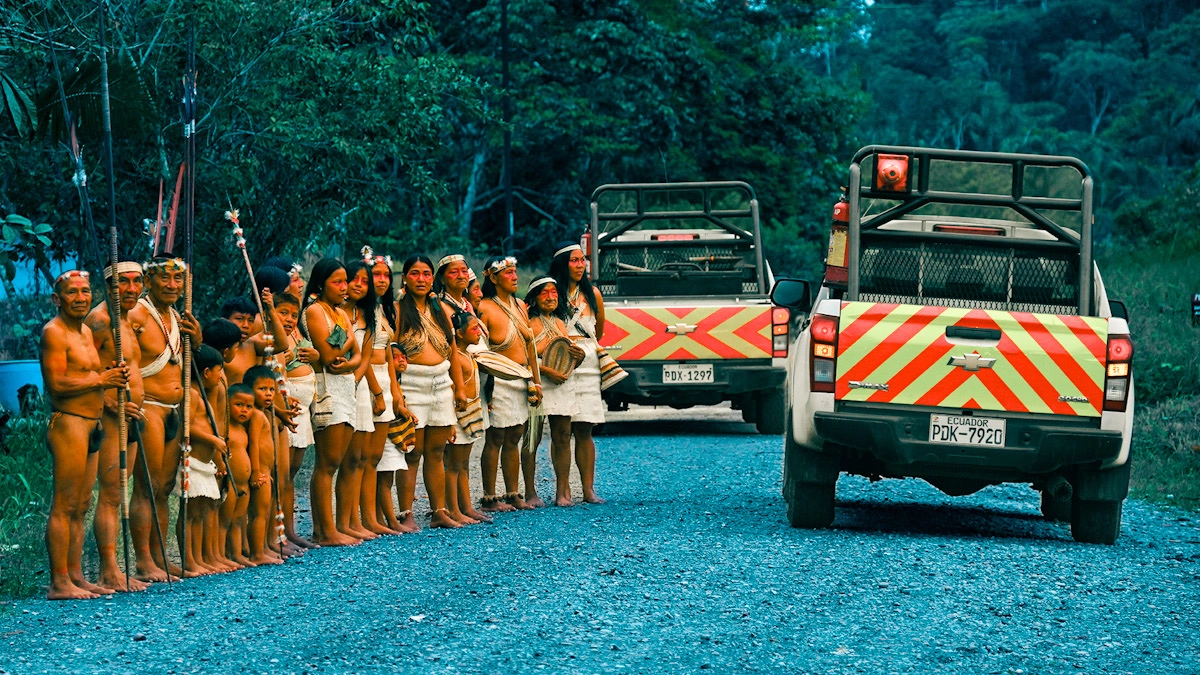 “Basta”, gritan indígenas ante la explotación petrolera en la Amazonia ecuatoriana