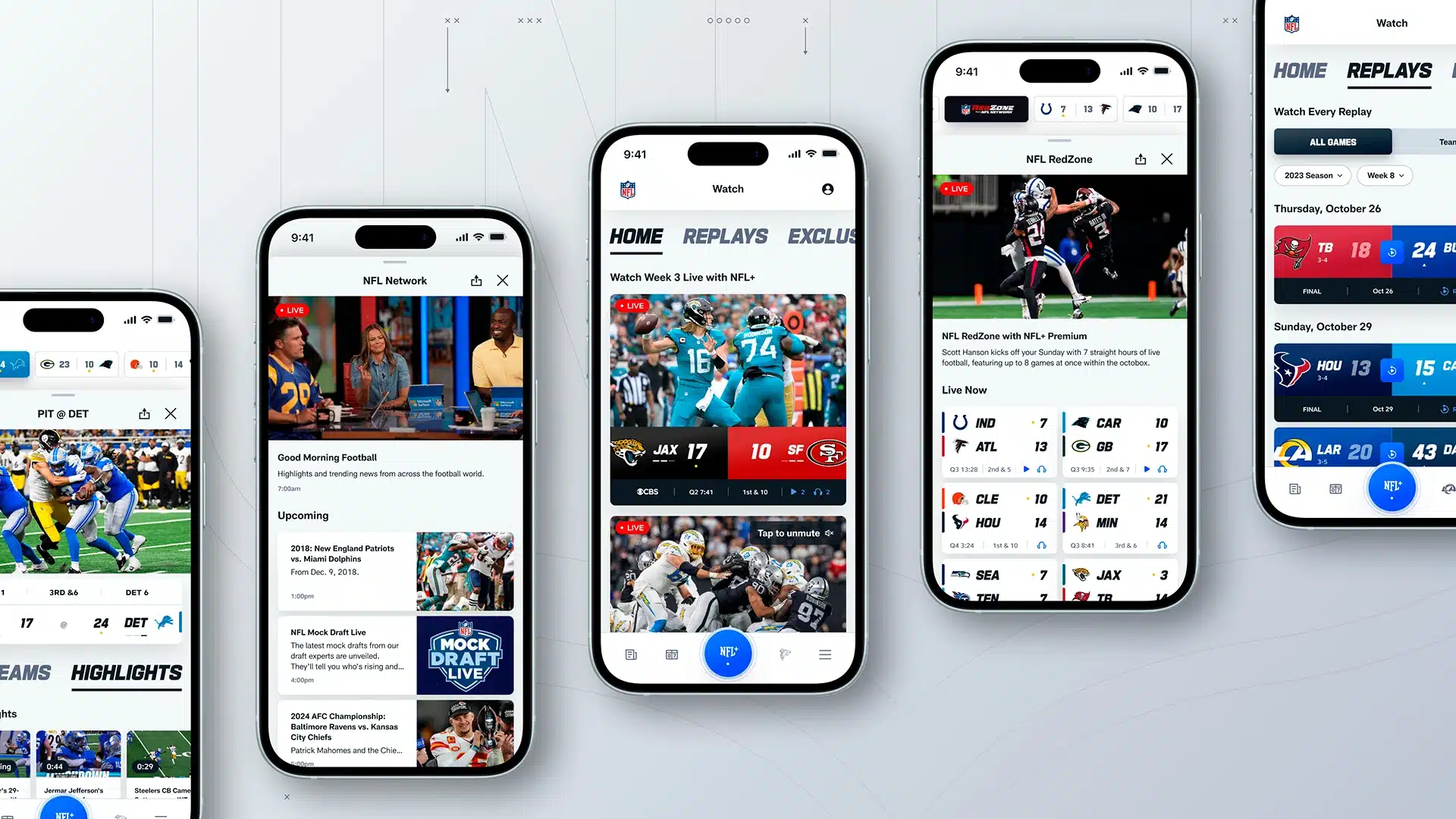 Cómo la nueva app de la NFL te mantiene enganchado toda la semana