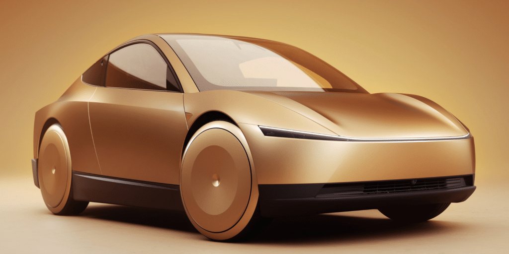 Elon Musk presenta al robotaxi de Tesla